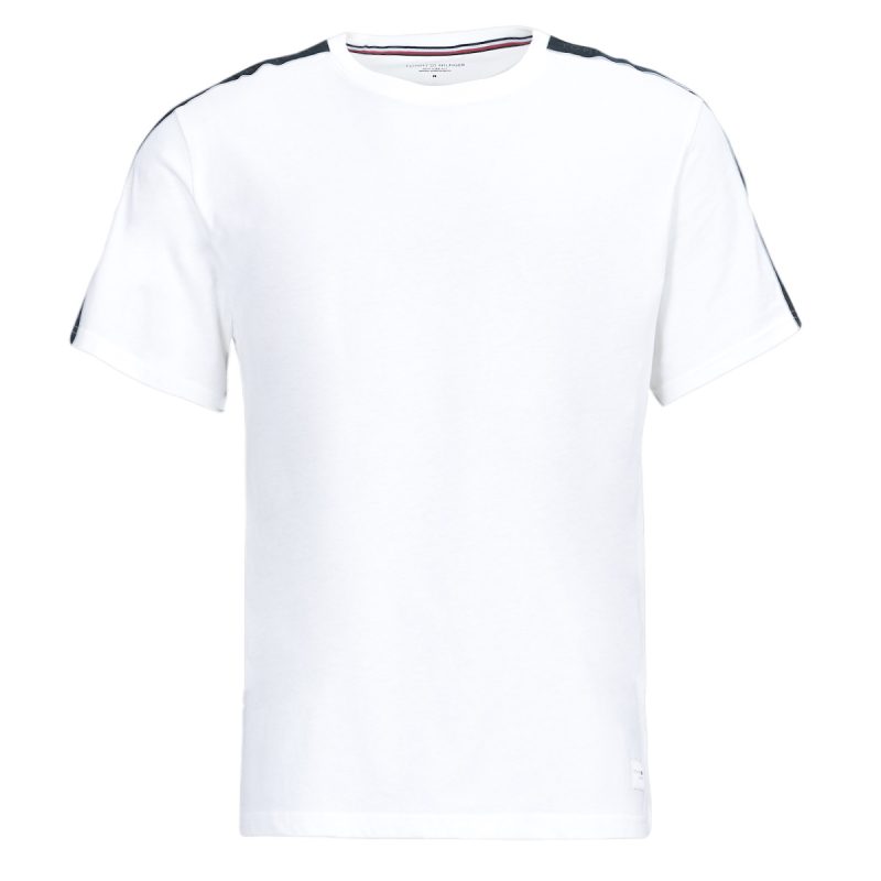 T-shirt Tommy Hilfiger SS TEE LOGO Bianco T-shirt maniche corte Uomo - 1