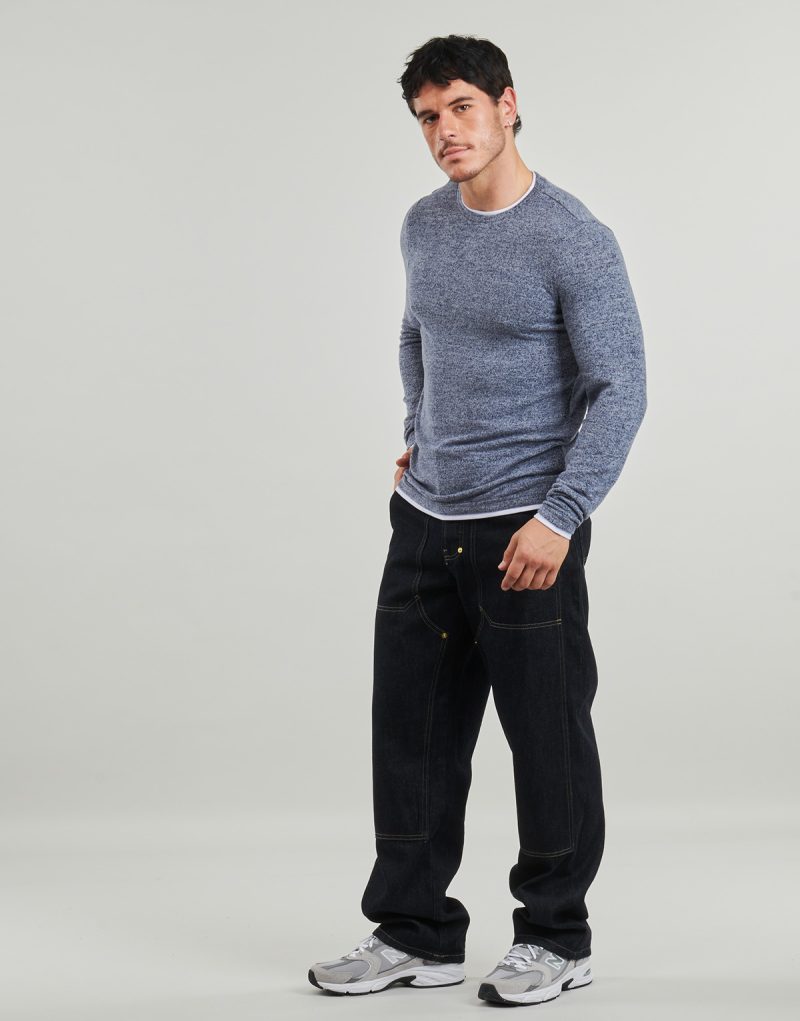 T-shirts a maniche lunghe Deeluxe MONAN Blu T-shirts a maniche lunghe Uomo - 3