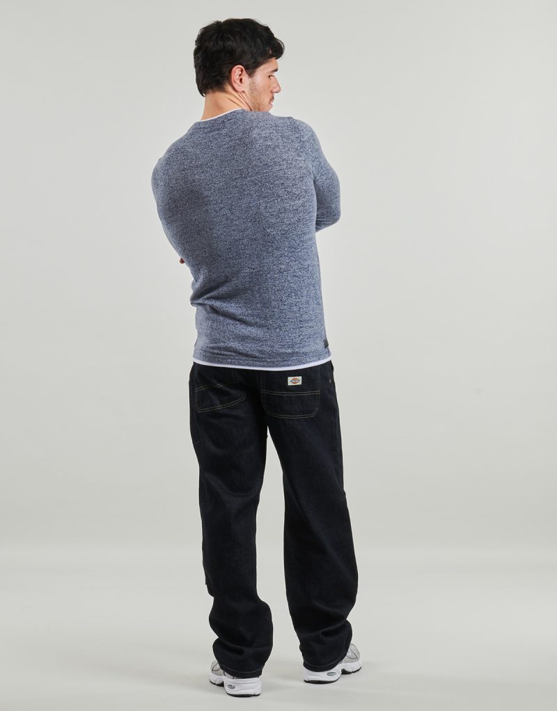T-shirts a maniche lunghe Deeluxe MONAN Blu T-shirts a maniche lunghe Uomo - 4