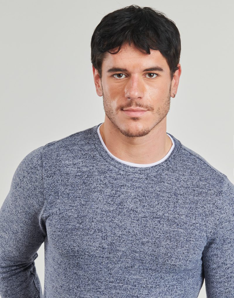 T-shirts a maniche lunghe Deeluxe MONAN Blu T-shirts a maniche lunghe Uomo - 5