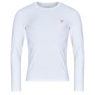 T-shirts a maniche lunghe  Guess  CN LS CORE TEE  Bianco -  T-shirts a maniche lunghe Uomo - 1