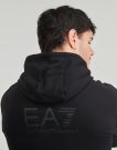 Tuta Emporio Armani EA7 TRAIN VISIBILITY M T-SUIT HOODIE FZ CH BR - TRAIN VISIBILITY M T Nero Tuta Uomo - 5