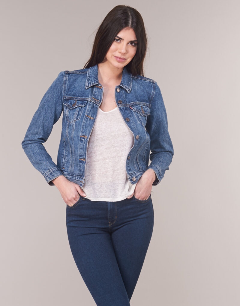 Giacca in jeans  Levis  ORIGINAL TRUCKER  Blu -   Giacche in jeans Donna - 2