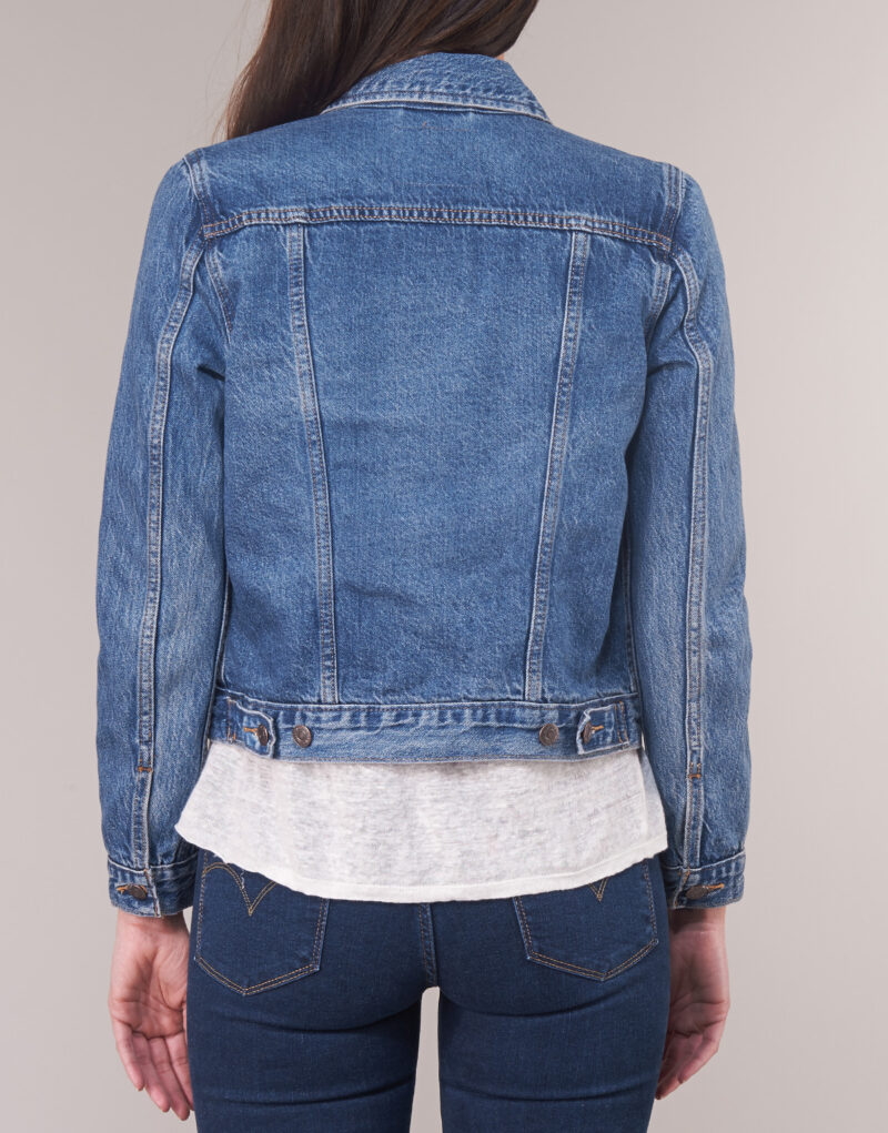 Giacca in jeans  Levis  ORIGINAL TRUCKER  Blu -   Giacche in jeans Donna - 5