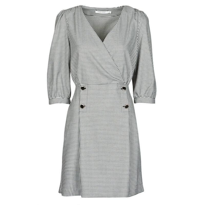 Abito corto  Naf Naf  -  Grigio -  Abiti corti Donna - 1