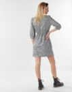 Abito corto  Naf Naf  -  Grigio -  Abiti corti Donna - 4