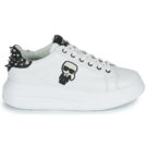 Karl Lagerfeld KAPRI KARL IKONIC STUD TAB Bianco Sneakers basse Donna - 2