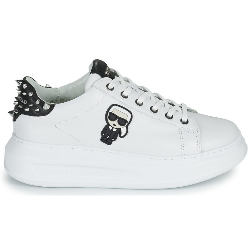 Karl Lagerfeld KAPRI KARL IKONIC STUD TAB Bianco Sneakers basse Donna - 2