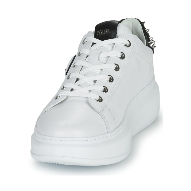 Karl Lagerfeld KAPRI KARL IKONIC STUD TAB Bianco Sneakers basse Donna - 3