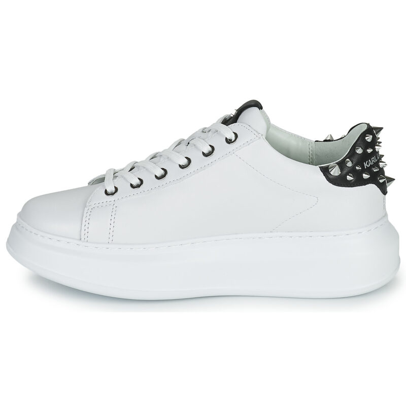 Karl Lagerfeld KAPRI KARL IKONIC STUD TAB Bianco Sneakers basse Donna - 4