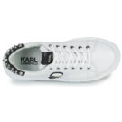 Karl Lagerfeld KAPRI KARL IKONIC STUD TAB Bianco Sneakers basse Donna - 6