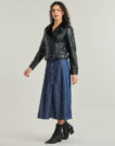 Giacca in pelle  Vero Moda  VMHAILEY  Nero Giacche in pelle Donna - 3