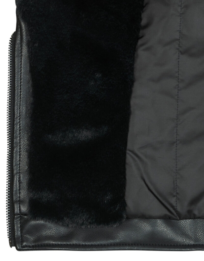 Giacca in pelle  Vero Moda  VMHAILEY  Nero Giacche in pelle Donna - 6