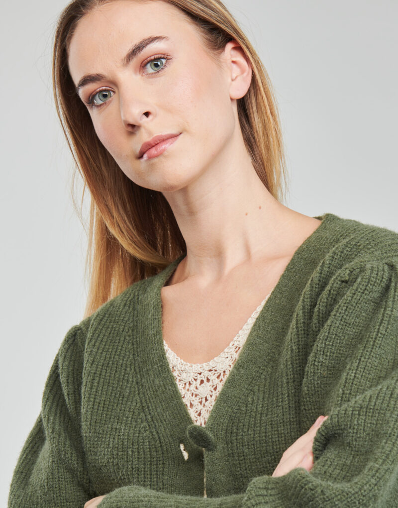 Gilet / Cardigan Betty London VIVELLE Gilet/cardigan vert pour femme - 5