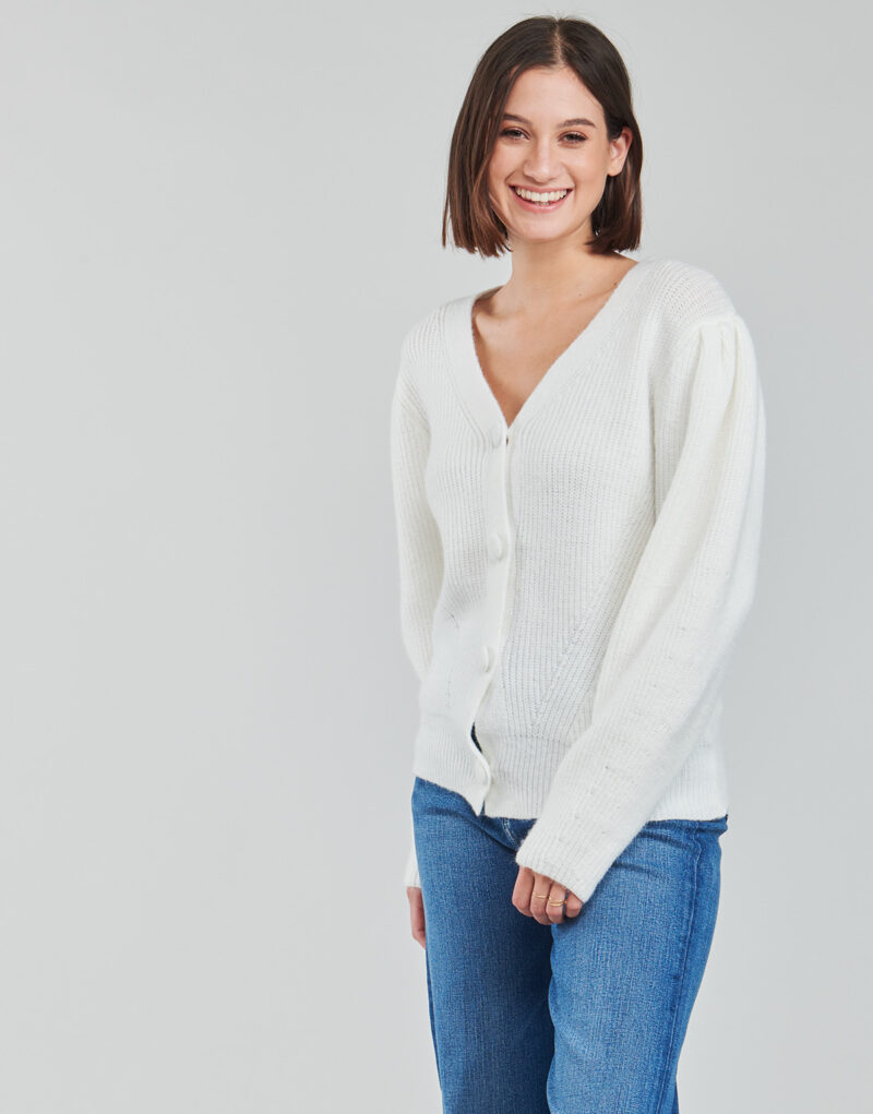 Gilet / Cardigan Betty London VIVELLE Gilet/cardigan blanc pour femme - 2