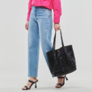 Betty London SIMONE Nero Borse Shopping Donna - 7