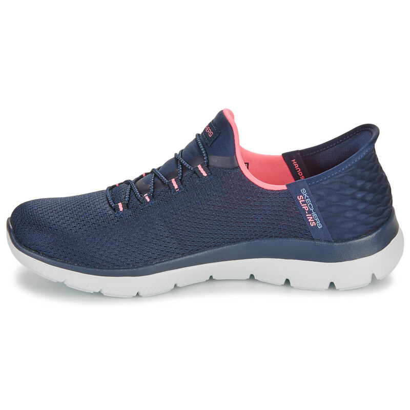 Skechers SLIP-INS : SUMMITS - DIAMOND DREAM Baskets basses bleues Femme - 4