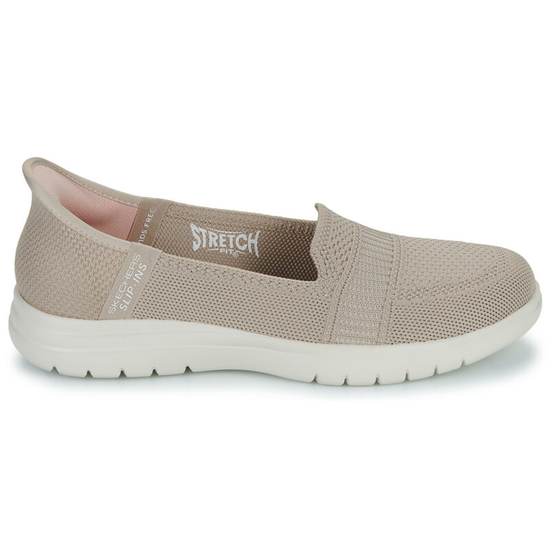 Skechers SLIP-INS : FLEXIBILIT&Eacute; POUR LES D&Eacute;PLACEMENTS - CAMELMocassins LIA beiges pour femme - 2