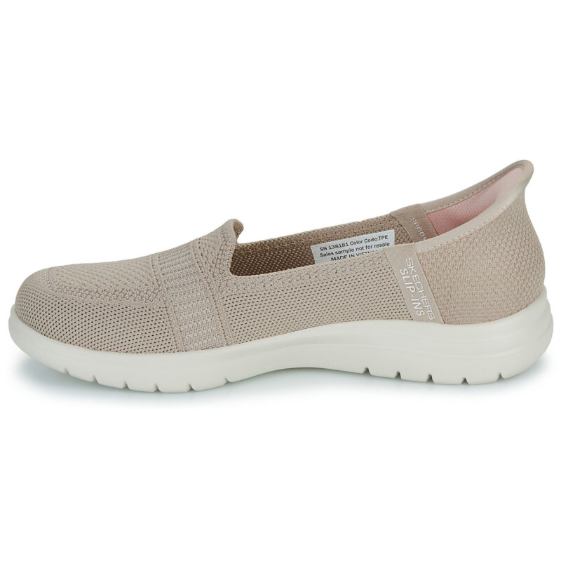 Skechers SLIP-INS : FLEXIBILIT&Eacute; POUR LES D&Eacute;PLACEMENTS - CAMELMocassins LIA beiges pour femme - 4