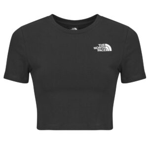 T-shirt  The North Face  S/S Essential Cropped Slim Tee  Nero -  T-shirt maniche corte Donna