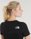 T-shirt The North Face S/S Essential Cropped Slim Tee Nero T-shirt maniche corte Donna - 5