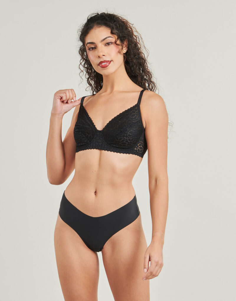 Triangolo/Senza ferretto DIM DAILY DENTELLE SANS ARMATURE Nero Senza ferretto Donna - 2