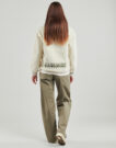 Felpa Napapijri T-SELINE HZH Beige Felpe Donna - 4
