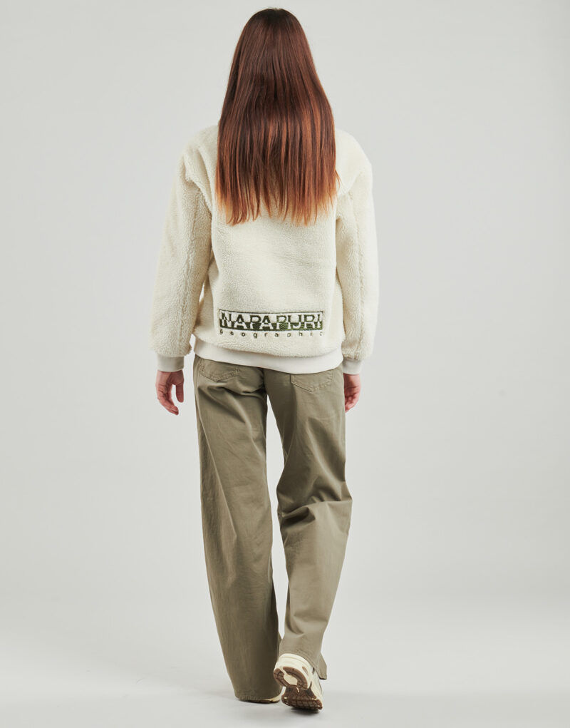 Felpa Napapijri T-SELINE HZH Beige Felpe Donna - 4