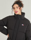 Tommy Jeans TJW ALASKA GRID DOWN JACKET EXT Black Women's Down Jackets - 5