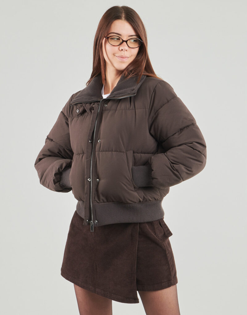 Piumino JDY JDYNELSON SHORT PUFFER Marrone Piumini Donna - 2