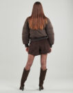 Piumino JDY JDYNELSON SHORT PUFFER Marrone Piumini Donna - 4