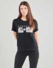 T-shirt Converse ALL STAR RETRO TEE Nero T-shirt maniche corte Donna - 2