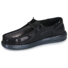 Heydude Wendy Funk Mono Sequin Noir &agrave; enfiler pour femme - 4
