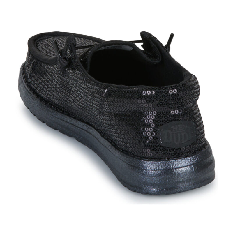 Heydude Wendy Funk Mono Sequin Noir &agrave; enfiler pour femme - 5