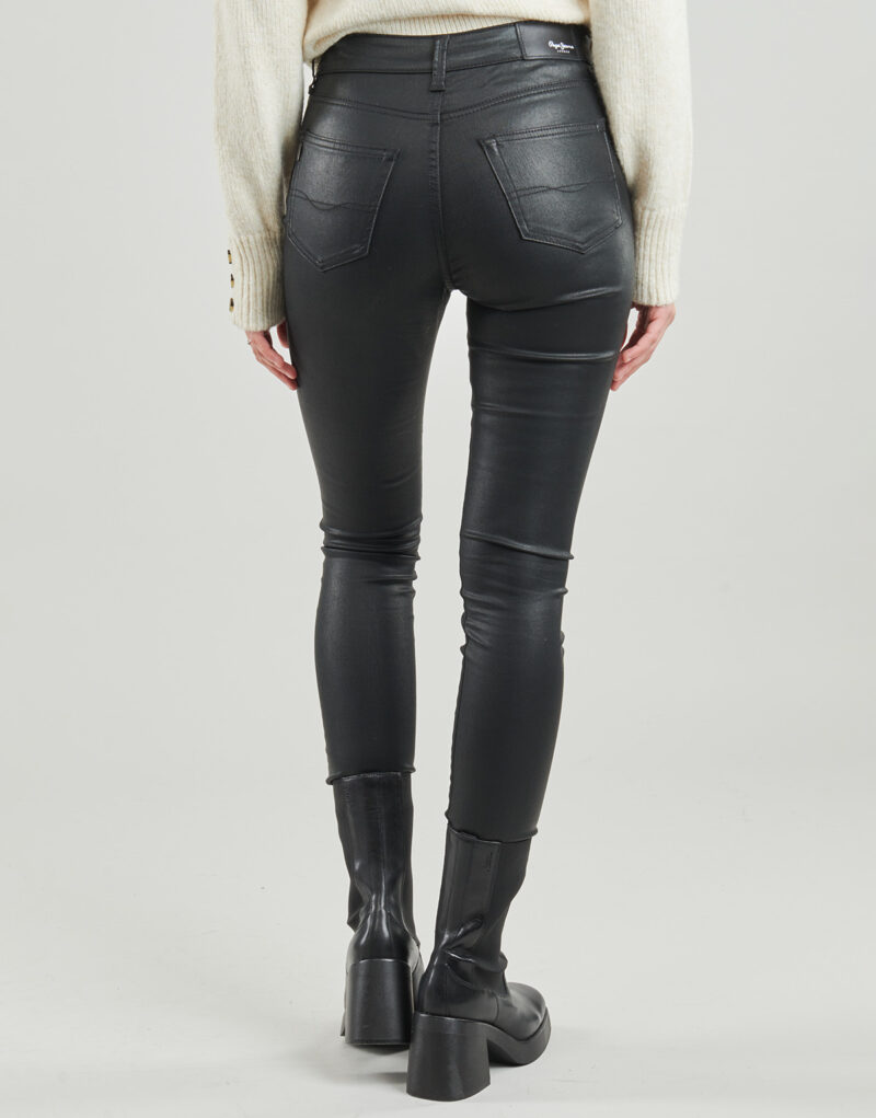 Jeans skynny Pepe jeans SKINNY JEANS MW REGENT Black - Jeans skynny Woman - 4