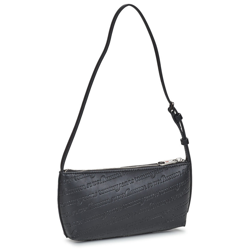 Sac bandouli&egrave;re Tommy Jeans TJW MUST AOP noir pour femme - 2