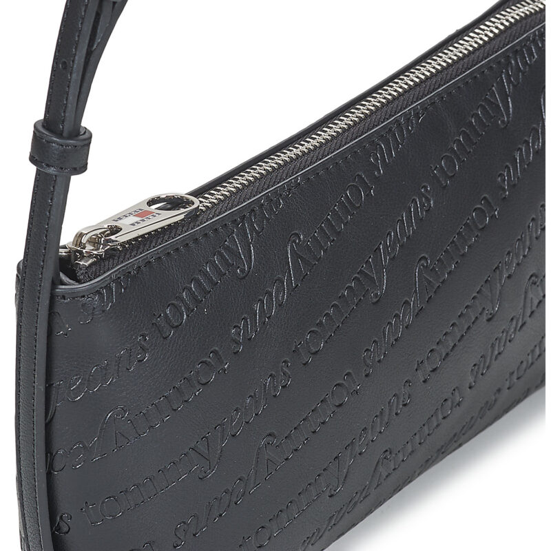 Sac bandouli&egrave;re Tommy Jeans TJW MUST AOP noir pour femme - 4