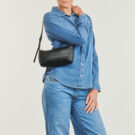 Sac bandouli&egrave;re Tommy Jeans TJW MUST AOP noir pour femme - 6