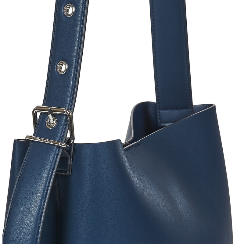 Sac bandouli&egrave;re Tommy Jeans TJW COOL HOBO bleu pour femme - 4