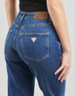 Jeans Guess G08 MID RISE STRAIGHT Bleu Jeans Femme - 5