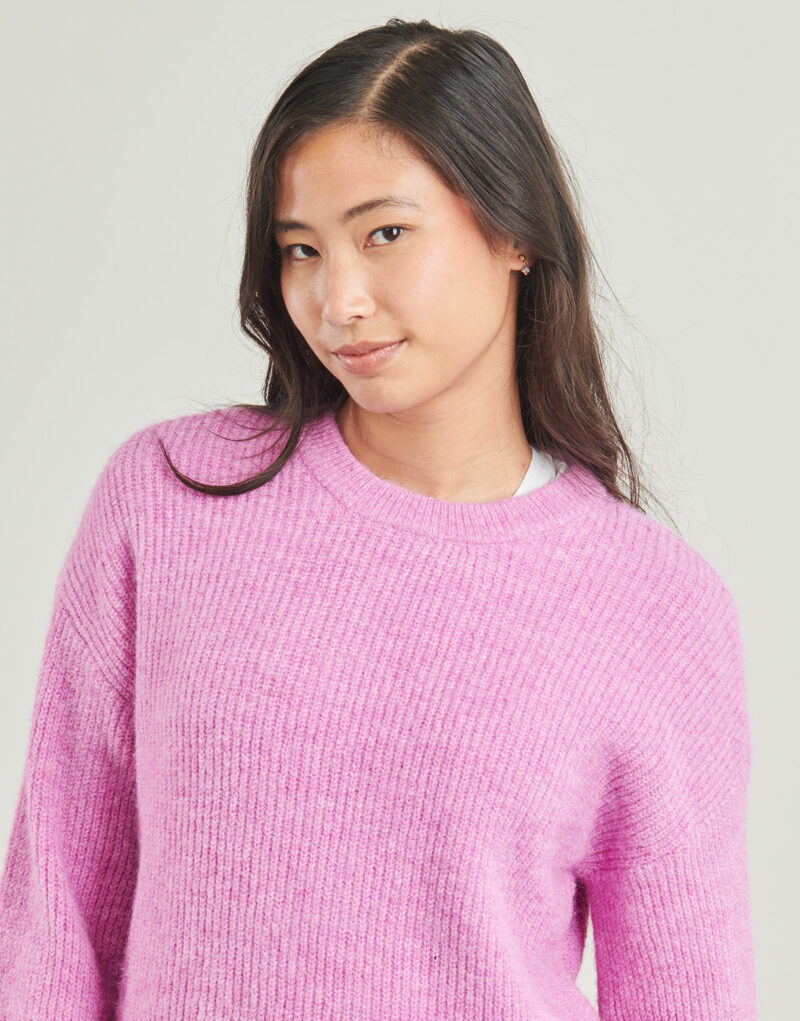 Vila VIRETTA O-NECK Pink Sweater Women's Sweaters - 5