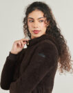 Felpa Only Play ONPFLUFFY HOOD FZ Marrone Felpe Donna - 5