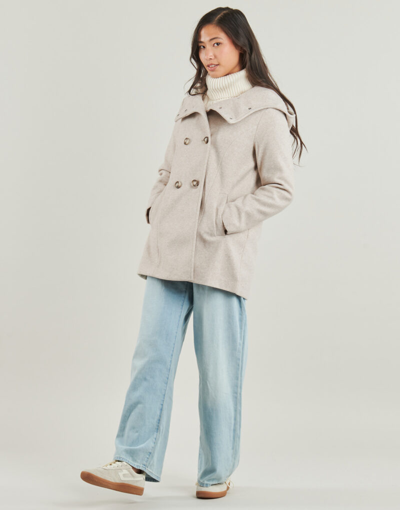 Mantella Vero Moda VMFORTUNESHILA Beige Mantelle Donna - 3