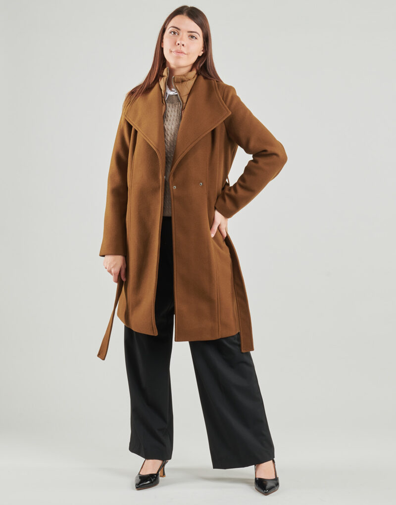 Mantella Vero Moda VMAUTUMNCOLLAR Marrone Mantelle Donna - 2