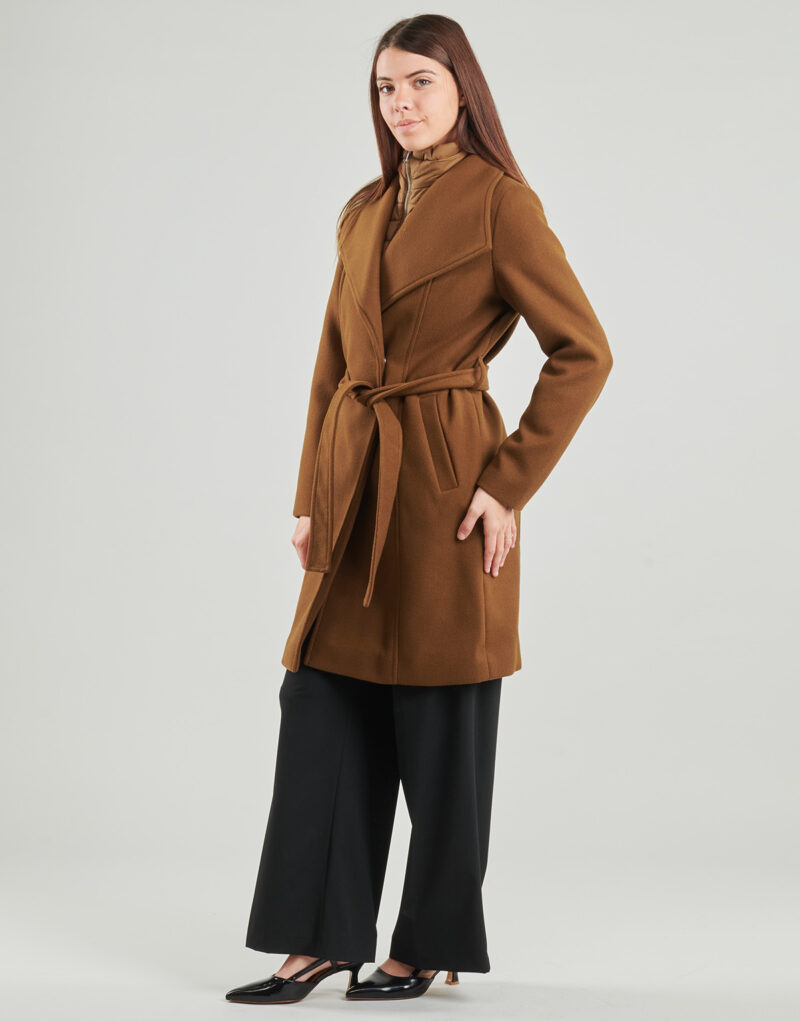 Mantella Vero Moda VMAUTUMNCOLLAR Marrone Mantelle Donna - 3