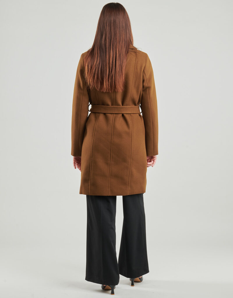 Mantella Vero Moda VMAUTUMNCOLLAR Marrone Mantelle Donna - 4