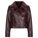 Giacca in pelle  Vero Moda  VMHAILEY   Rosso -   Giacche in pelle Donna - 1