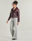 Giacca in pelle  Vero Moda  VMHAILEY   Rosso -   Giacche in pelle Donna - 3