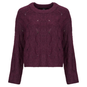 Maglione Vero Moda VMNEWLINA  Rosso Maglioni Donna