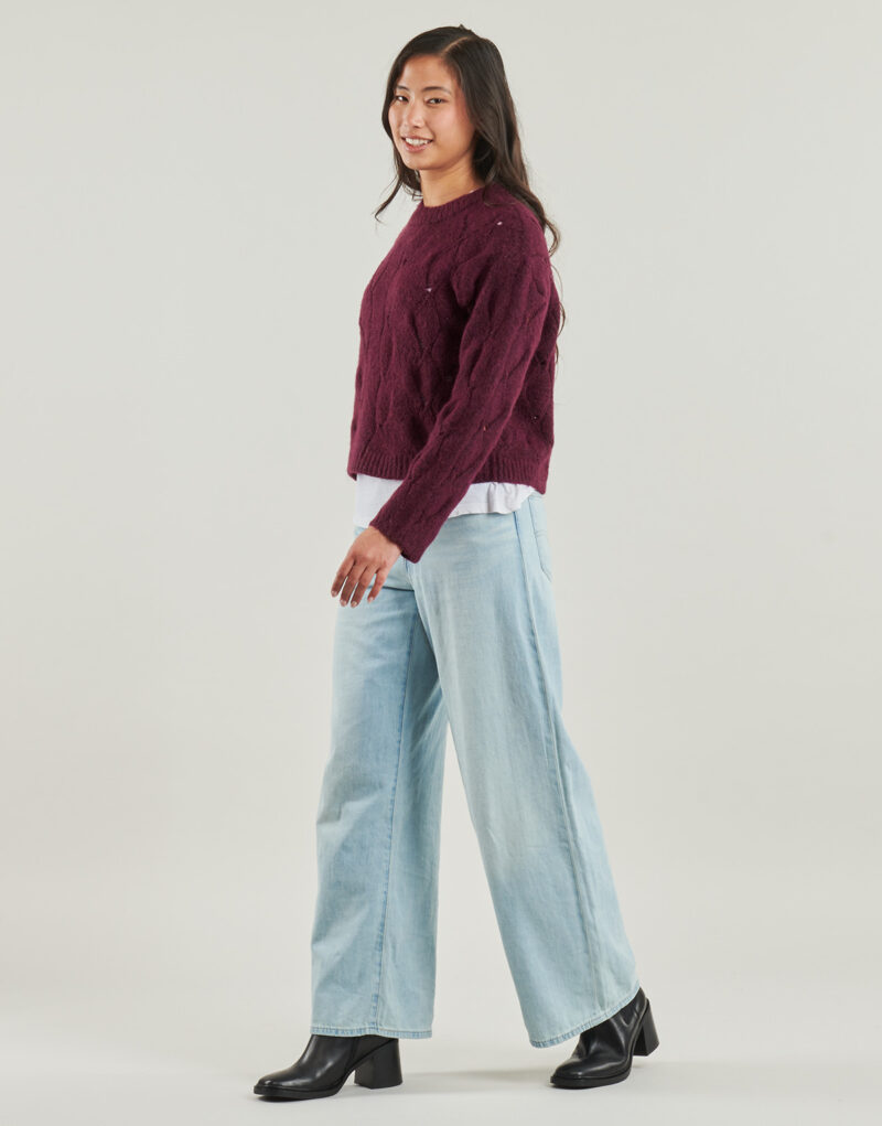 Maglione Vero Moda VMNEWLINA Rosso Maglioni Donna - 3